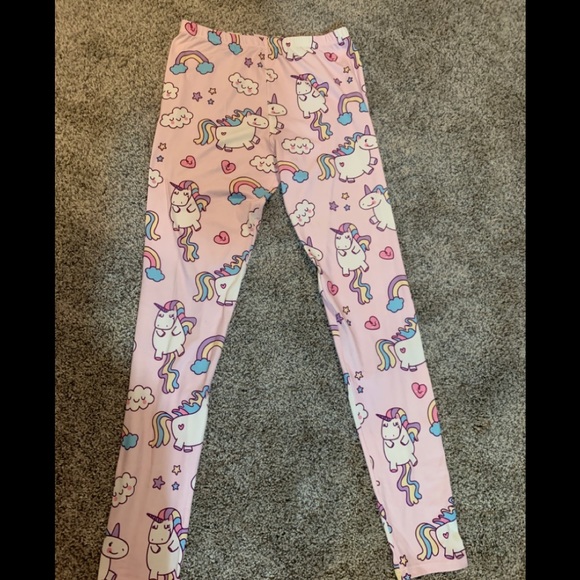 Pastel Unicorn Leggings - Picture 2 of 4